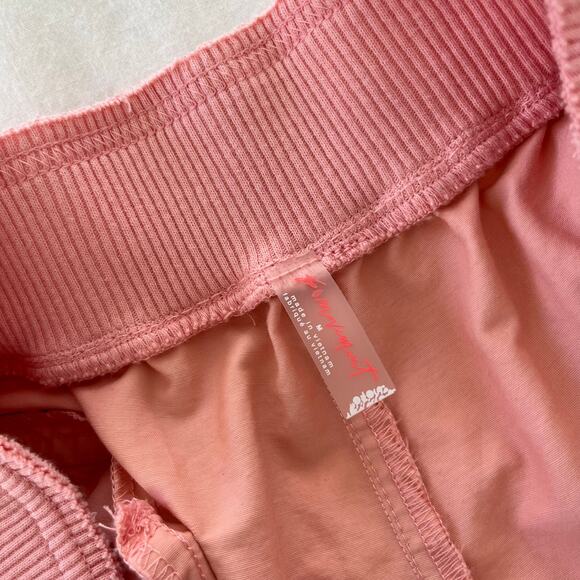 Free People Movement Mesmerize Me Sun-kissed Pink Cargo Pants, Size Medium - Picture 6 of 15